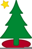 Clipart Xmas Trees Image