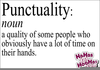 Punctuality Definition Image