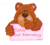 Hibernation Clipart Image