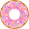 Donut Strawberry Sprinkles Image