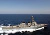 The Guided Missile Destroyer Uss Arleigh Burke (ddg 51) Conducts Underway Operations In Support Of Operation Iraqi Freedom. Image