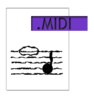 File Format Midi Clip Art