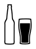 Bottle Of Budlight Clipart Image