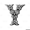 Celtic Letter Clipart Image