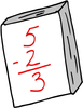 Subtraction Clipart Image