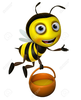 Cute Bee Clipart Image