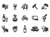 0020 Wine And Vineyard Icons Xs Image