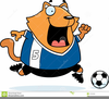 Cat Playing Clipart Image