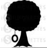 Tire Swing Clipart Image