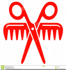 Red Comb Clipart Image