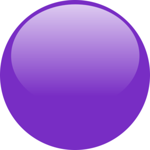 Glossy Light Purpul Circle Button Clip Art