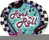 Rock N Roll Kids Clipart Image