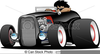 Street Rod Clipart Image