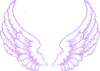 Purple Angel Wings Clip Art