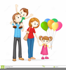 Free Clipart Happy Family Image