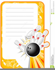 Free Bowling Clipart Border Image