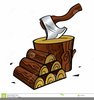 Chopping Wood Clipart Image