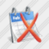 Icon Calendar Remove 1 Image