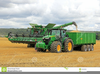 Free Johndeere Combine Clipart Image