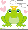 Clipart Of A Frog With A Crown Image