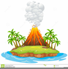 Mayon Volcano Clipart Image