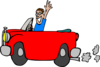 Red Car Clip Art