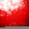 Red Snowflakes Clipart Image