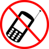 No Cellphone Clip Art