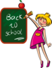 Schoolgirl Clip Art