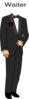 Waiter 2 Clip Art