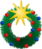 Christmas Wreath Clip Art