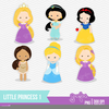 Baby Disney Princesses Clipart Image