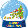 Free Clipart Merry Christmas Banner Image