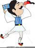 Greek Evzone Clipart Image