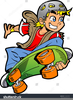 Speed Skate Clipart Image