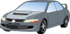 Mitsubishi Evo Clip Art