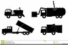 Trash Truck Clipart Image