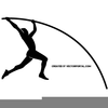 Pole Vaulter Clipart Image