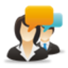 Businesswoman Man Comments 1 Image