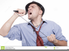 Free Clipart Man Singing Image