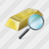 Icon Gold Search Image