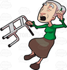 Cartoon Grandma Clipart Image