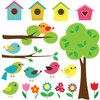 Free Clipart For Birdhouses Image