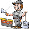 Free Clipart Bricklayer Image