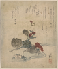 Benkei Crab And Camellia. Image