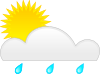 Sun Rain Clip Art