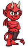 Free Red Devil Clipart Image