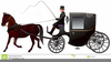 Clipart Of Horse And Cart Image