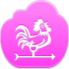 Weathercock Icon Image