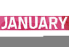 Month Of January Clipart Image